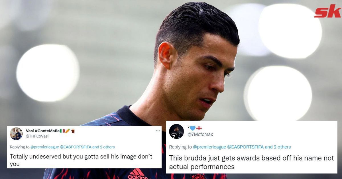 Twitter was not happy with the Premier League Player of the Month award.