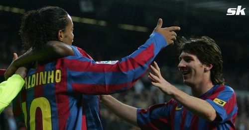 Ronaldinho reminisces his assist for the Argentine's first goal