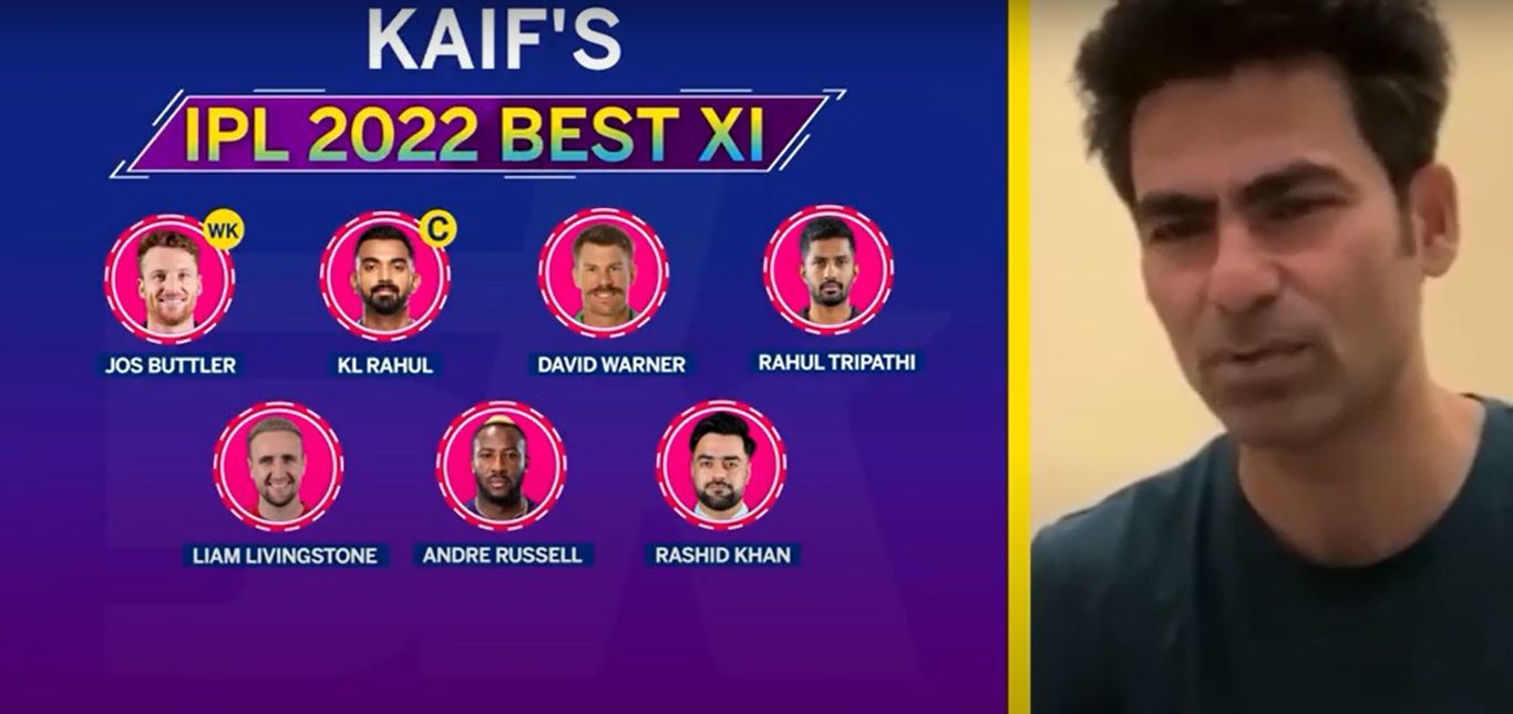 Mohammad Kaif has picked his dream team of the ongoing season.