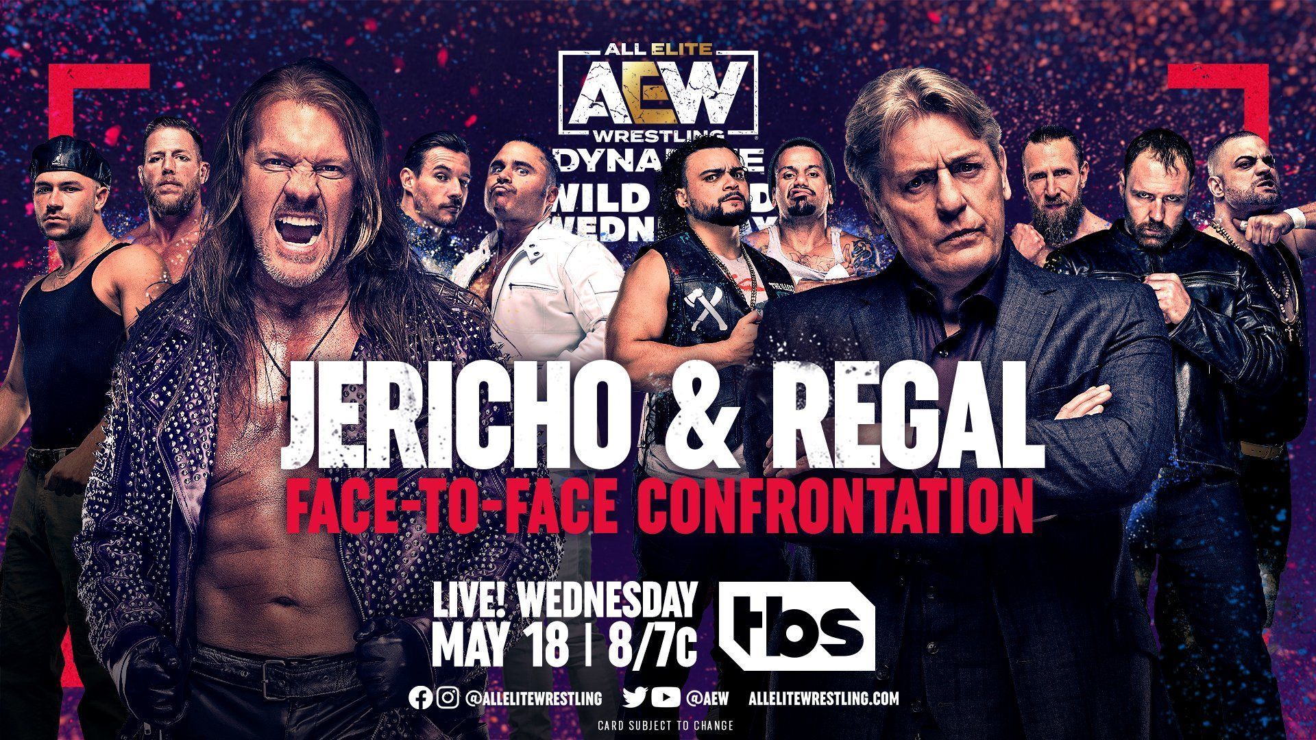 Chris Jericho and William Regal had a face-to-face confrontation on Dynamite