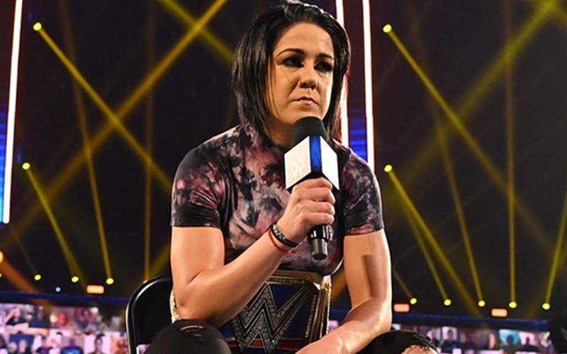 Bayley sent an emotional message to Shelton Benjamin