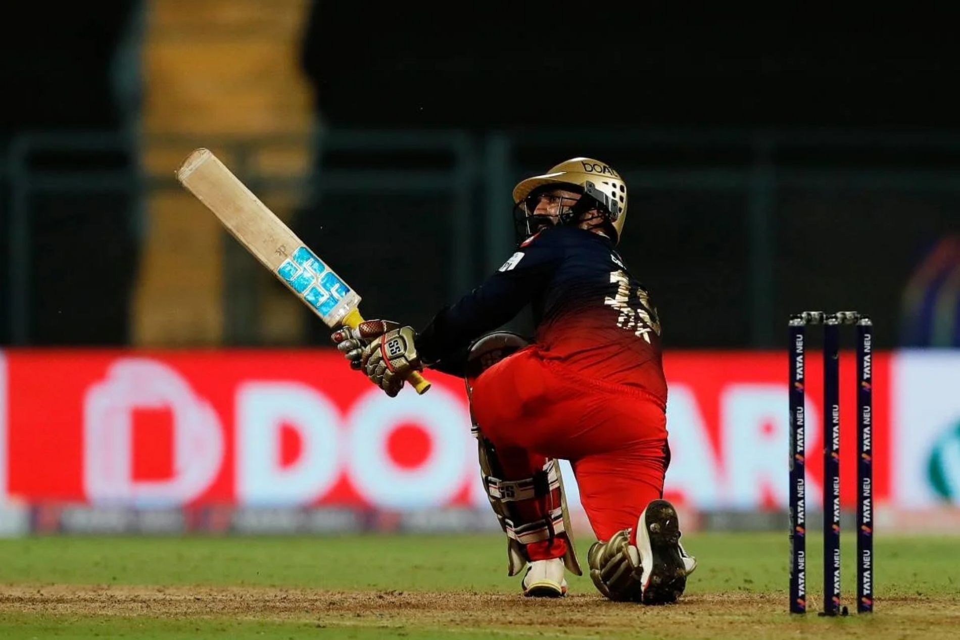 Dinesh Karthik has had a stellar IPL 2022 season for RCB. Pic: IPLT20.COM