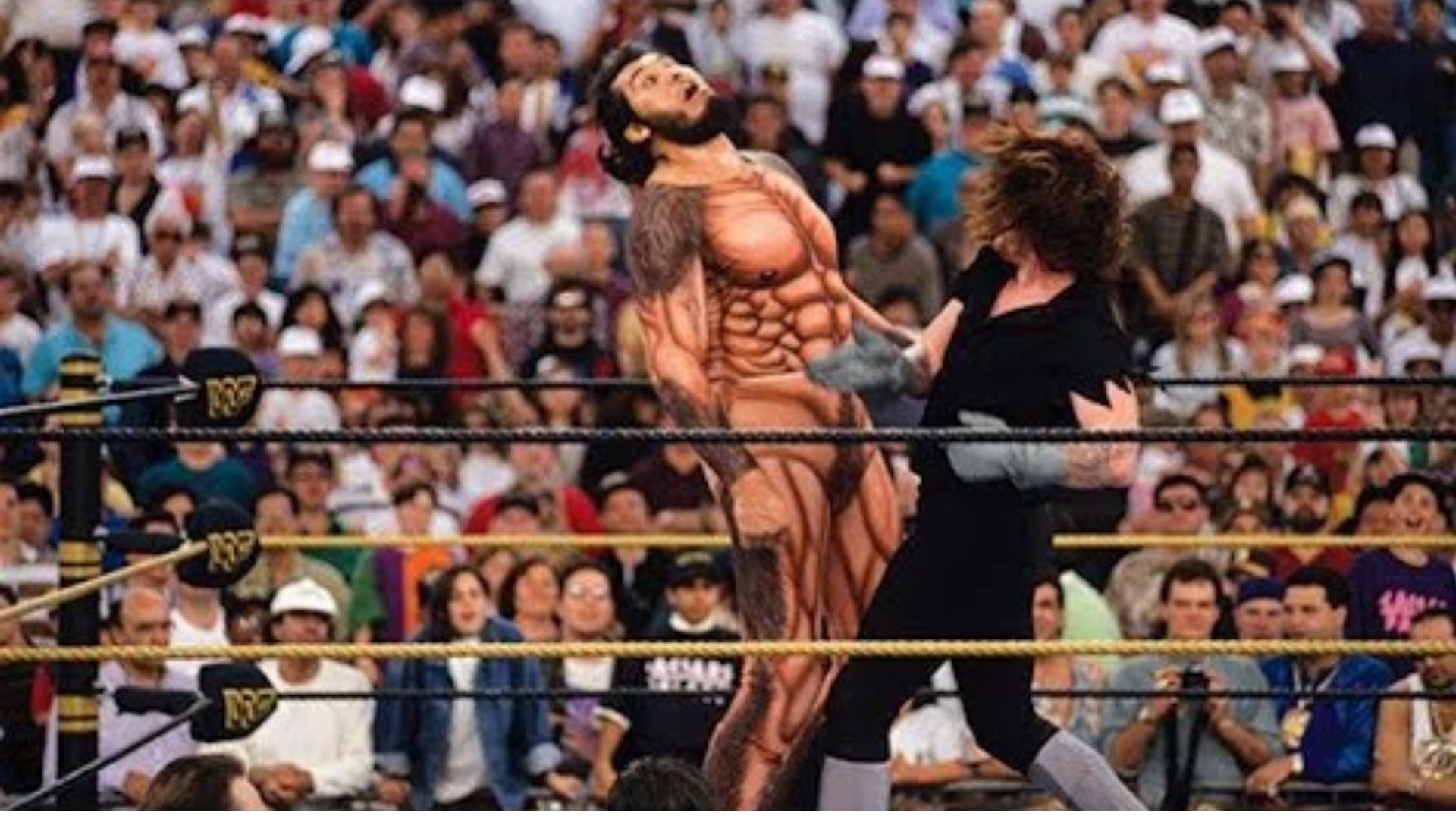 The Prince of Darkness v/s The Giant Gonzalez at WrestleMania