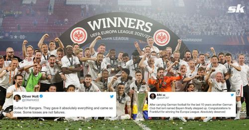 Frankfurt lifted the Europa League title