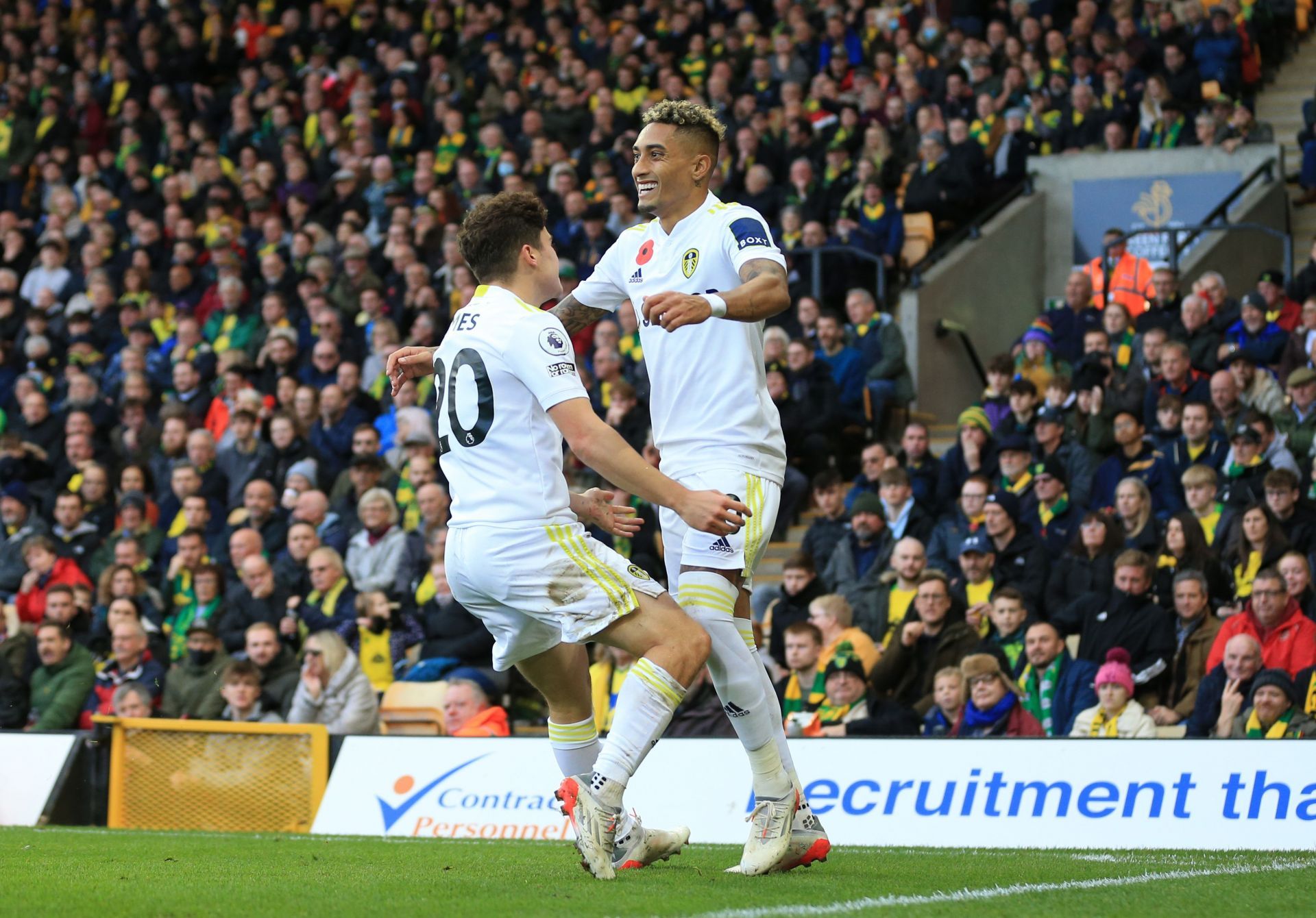 Daniel James (left) made the move from United to Leeds