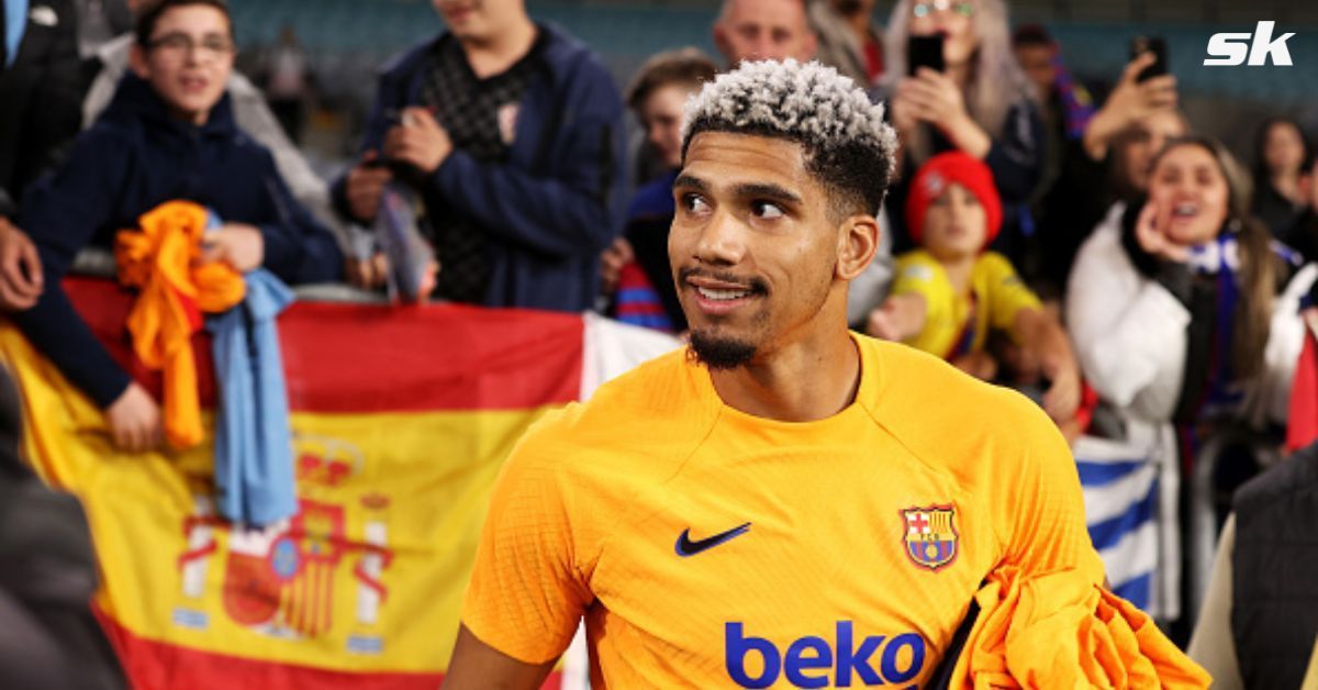 Ronald Araujo has extended his contract with Barcelona until 2026