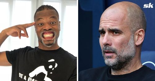 Patrice Evra is not a fan of Pep's coaching at Manchester City