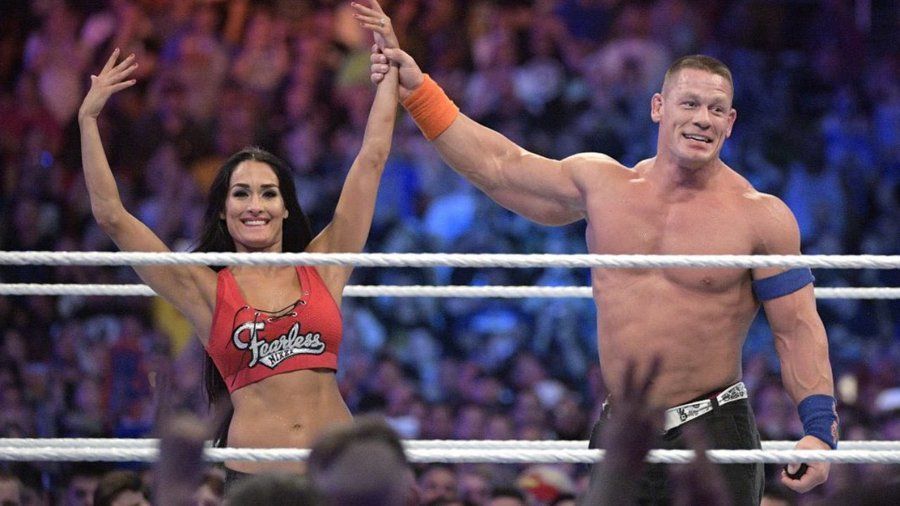 John Cena and Nikki Bella got engaged at WrestleMania 33