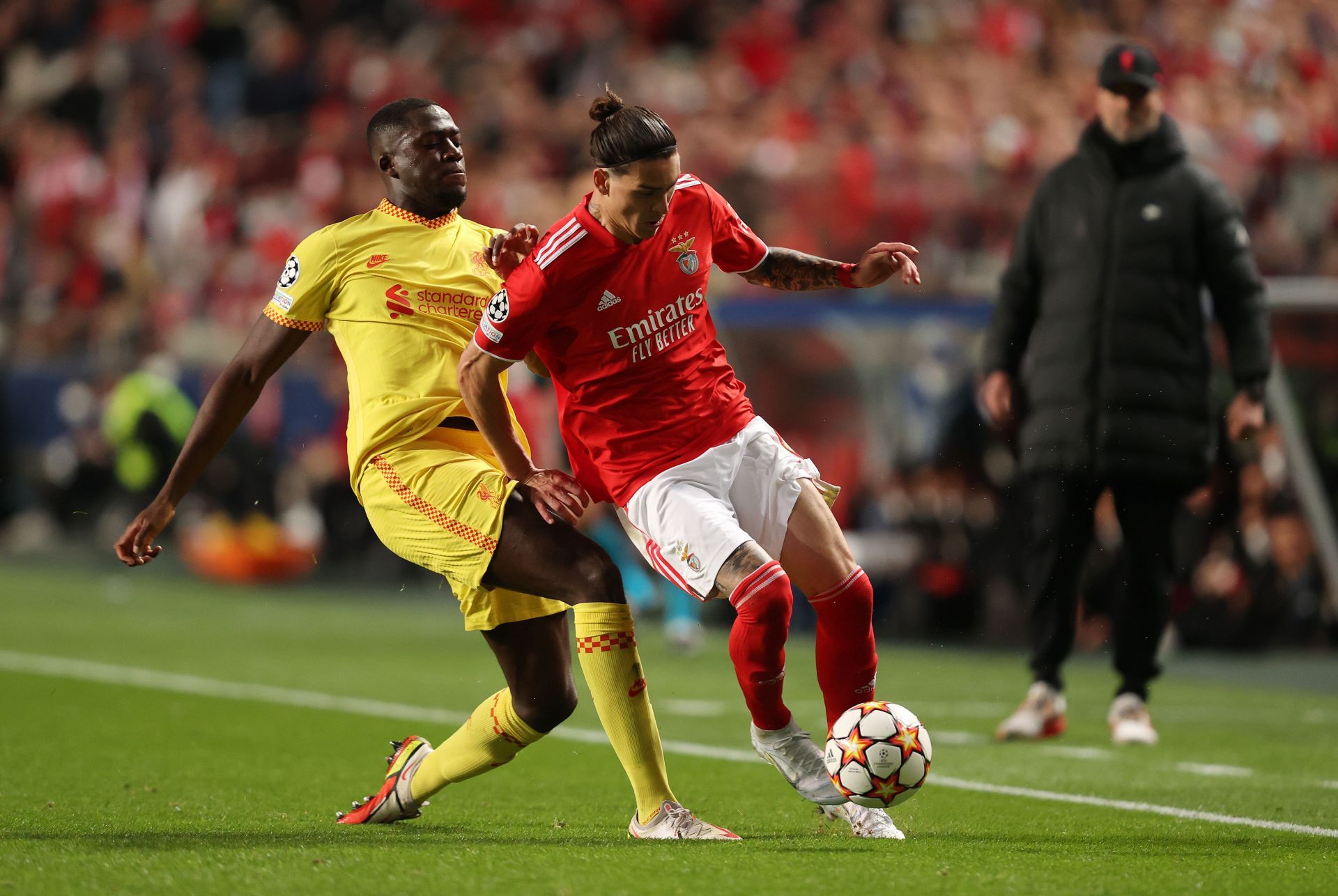 SL Benfica vs Liverpool FC Quarterfinal Leg One - UEFA Champions League