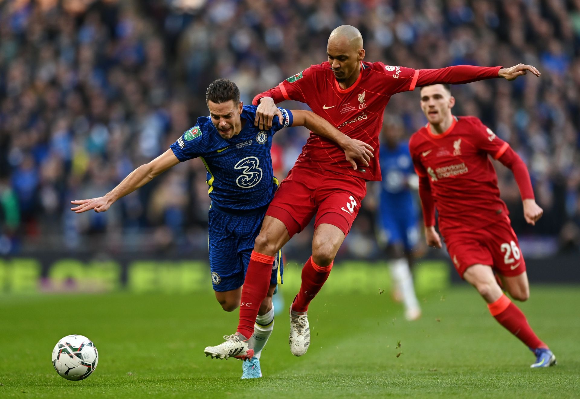 The two sides battled at Wembley earlier this year