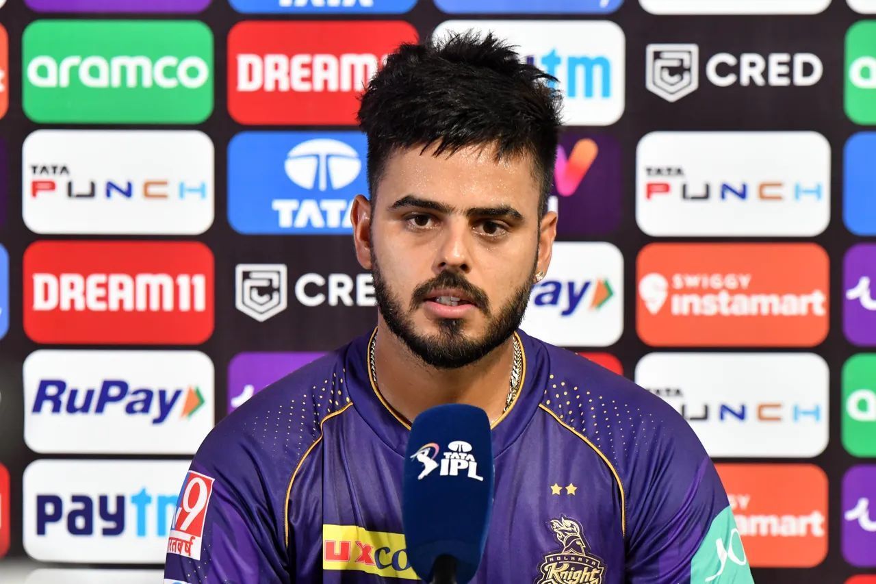 Nitish Rana will play against his former franchise in IPL 2022 today (Image Courtesy: IPLT20.com)