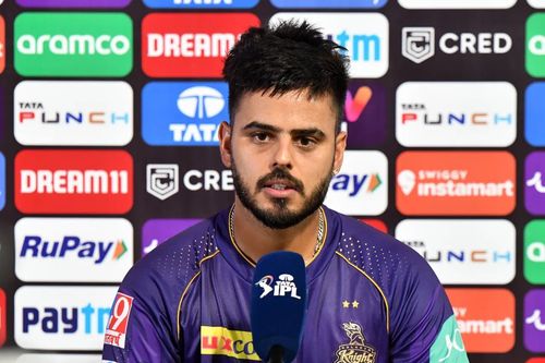 Nitish Rana will play against his former franchise in IPL 2022 today (Image Courtesy: IPLT20.com)