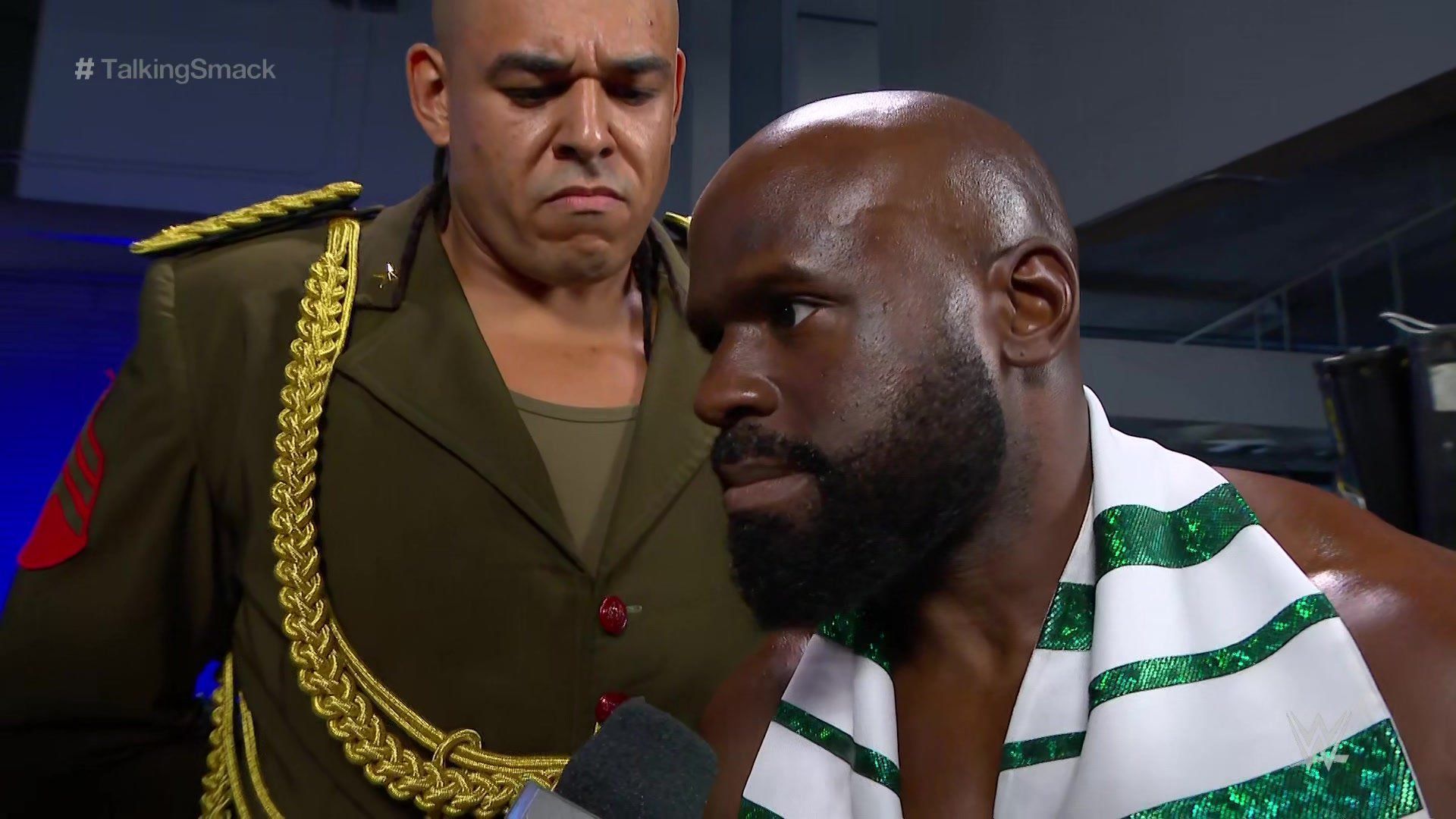 Commander Azeez and Apollo Crews