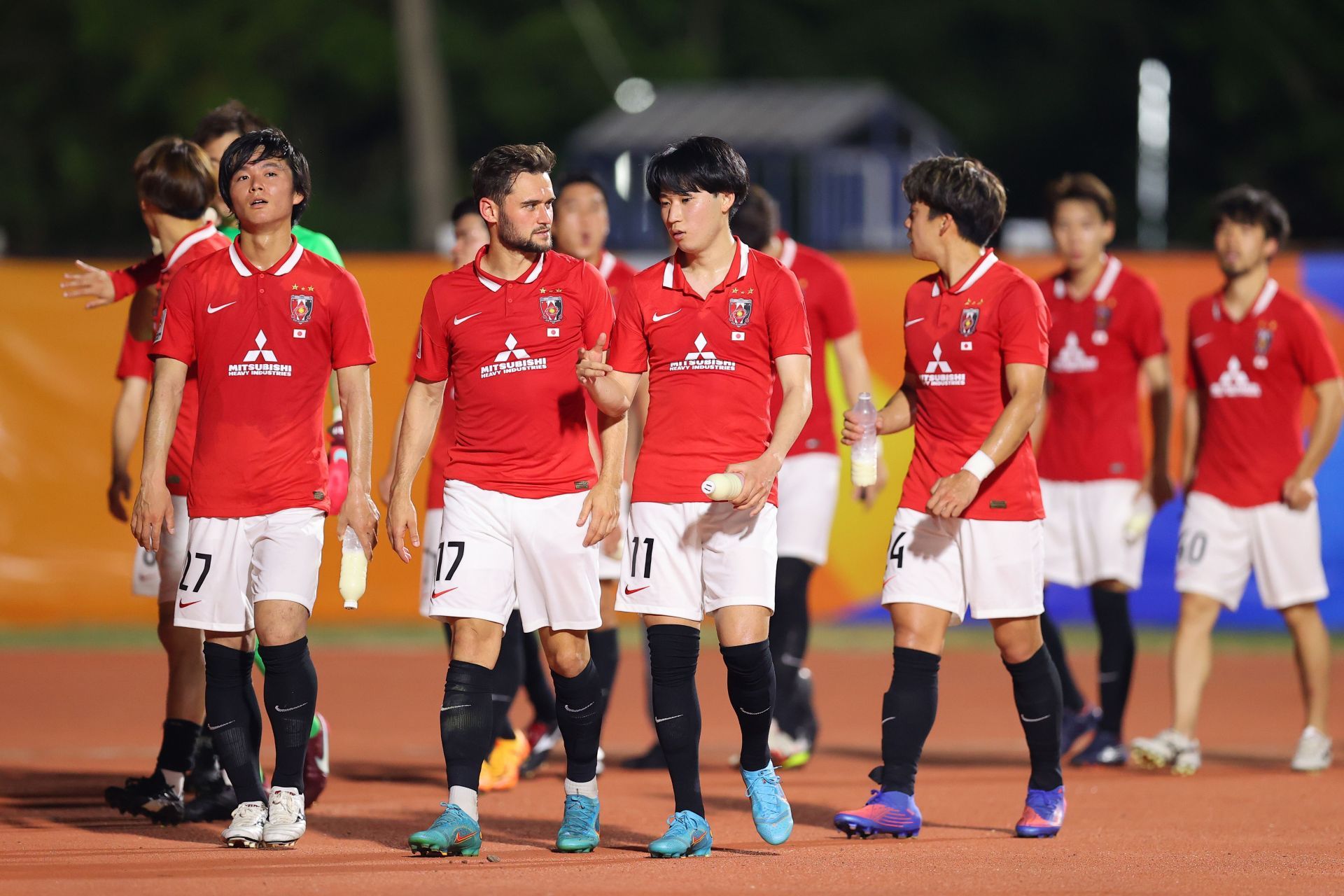 Urawa Reds face Avispa Fukuoka in the J1 League.