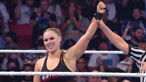 Ronda Rousey is the SmackDown Women's Champion!