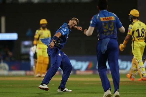 Daniel Sams celebrates a wicket. Pic: IPLT20.COM