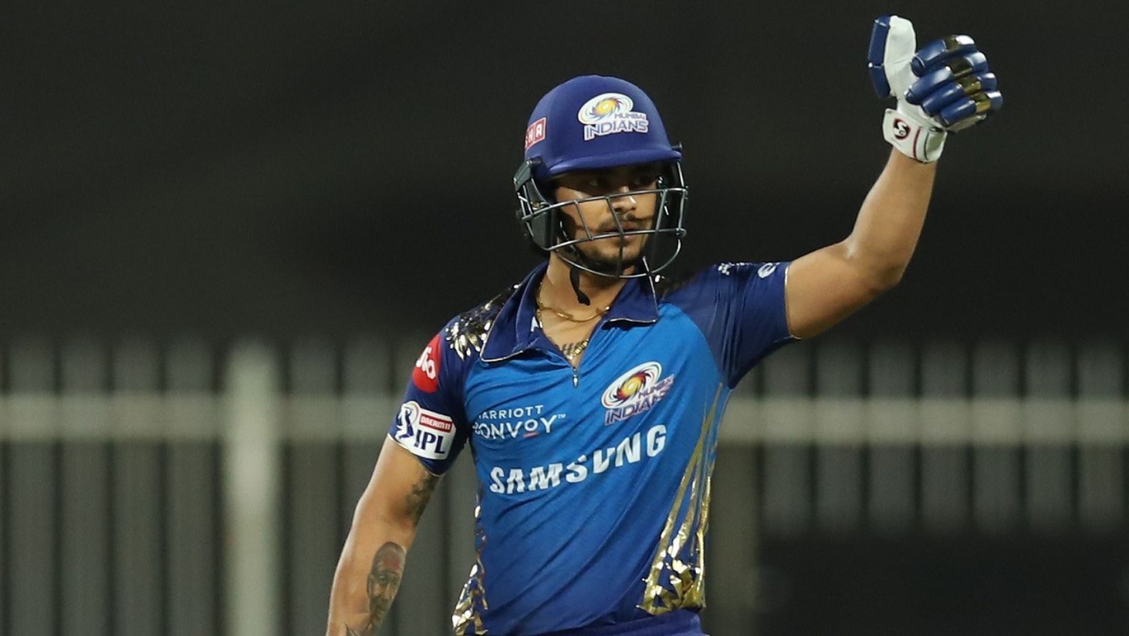 Mumbai Indians&#039; Ishan Kishan scored a half-century in the last match.