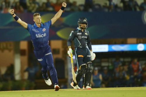 Daniel Sams bowled an incredible last over for the Mumbai Indians [P/C: iplt20.com]