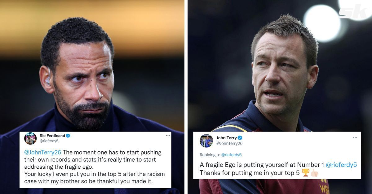 Rio Ferdinand vs John Terry &ndash; and it&#039;s live!