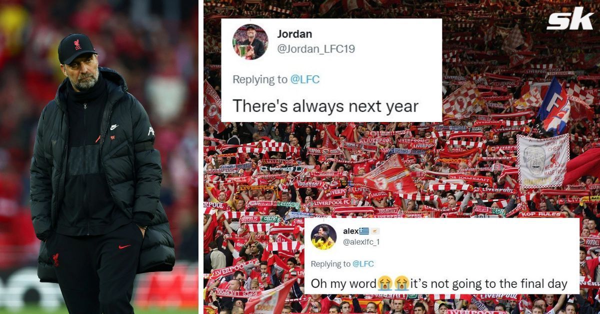Liverpool fans on Twitter are not happy with the starting XI.