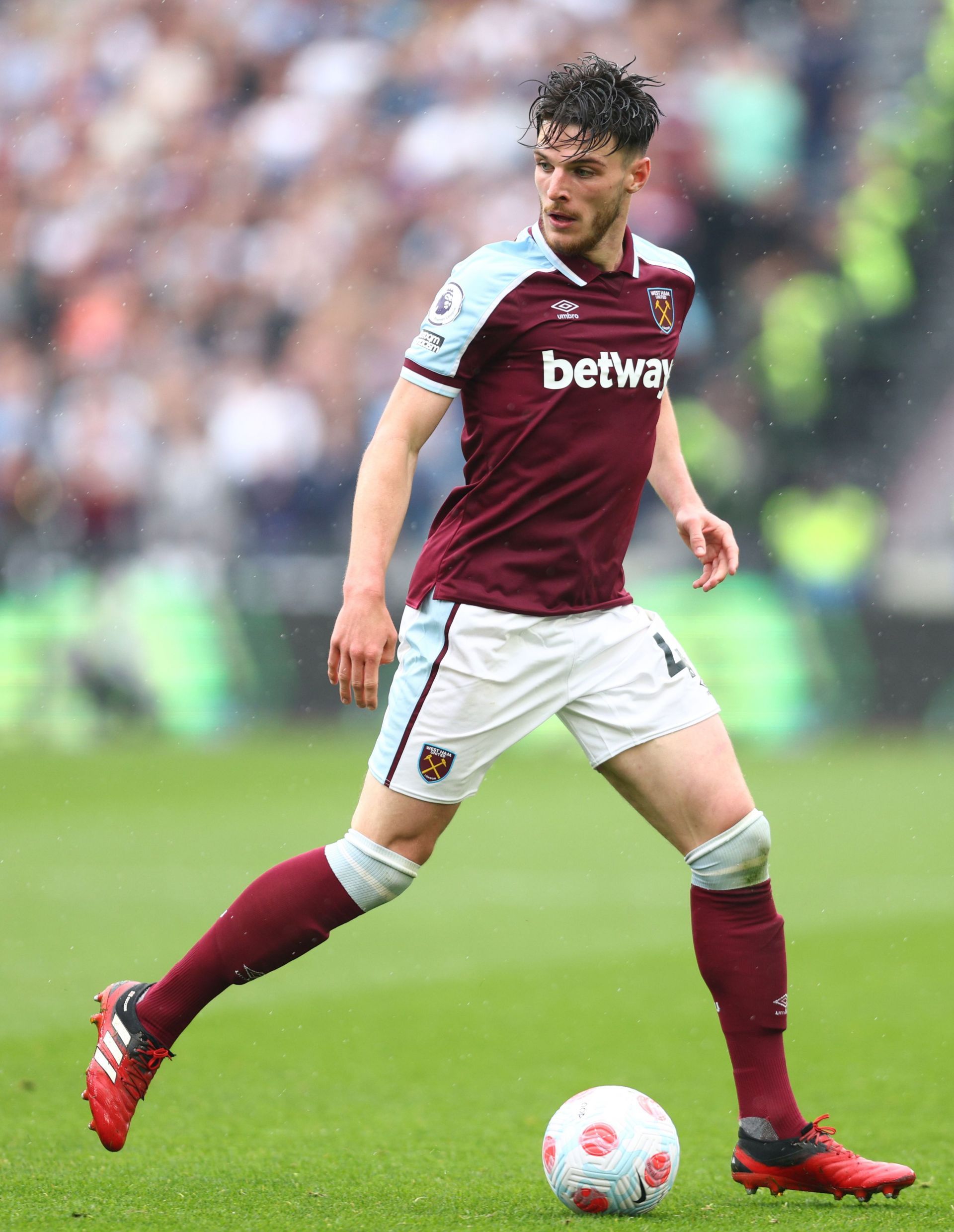 Declan Rice has been firing in all cylinders for the Hammers' this season.