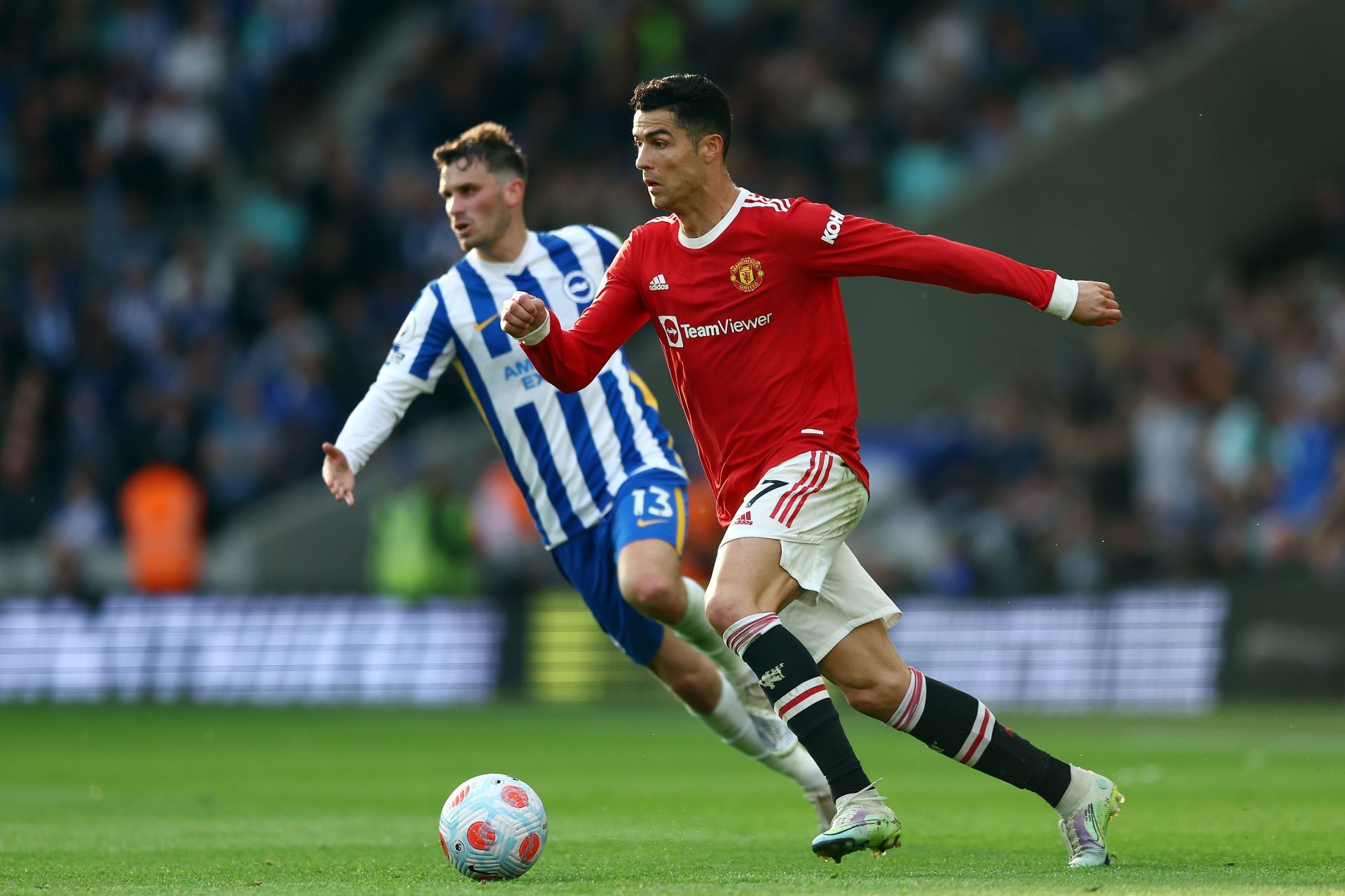 Cristiano Ronaldo (right) has been among the goals forManchester United this season.