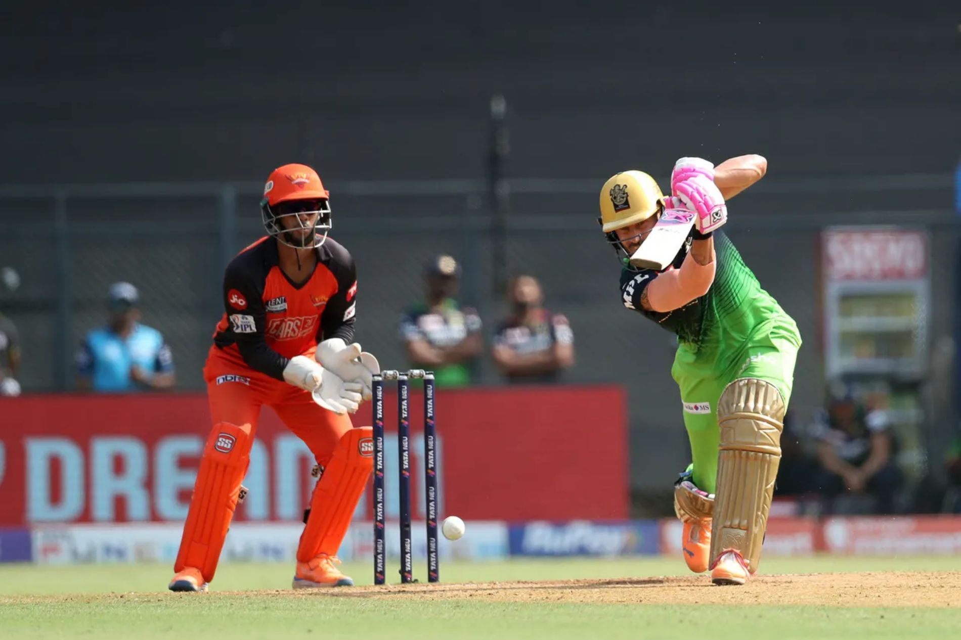 Faf du Plessis scored a fine half-century. Pic: IPLT20.COM