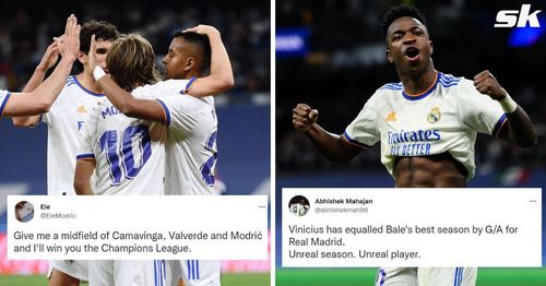 Twitter erupts as Vinicius Jr. nets hat-trick