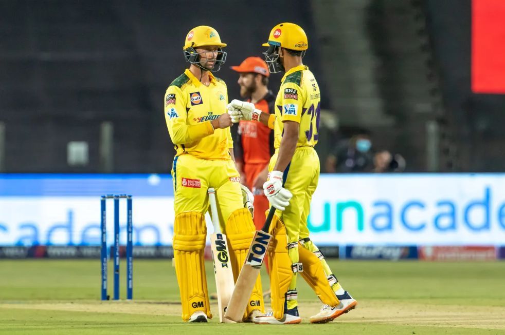 Devon Conway and Ruturaj Gaikwad helped CSK post a massive total [P/C: iplt20.com]