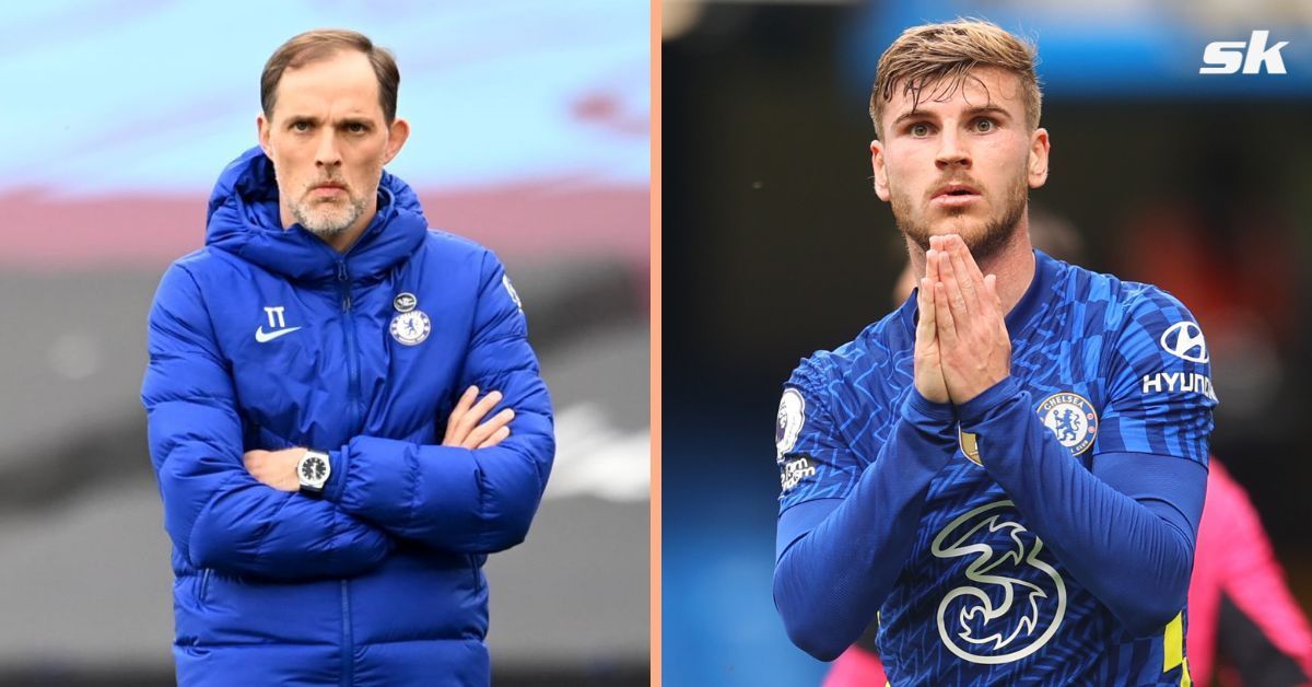 Thomas Tuchel (left) and Timo Werner (right)