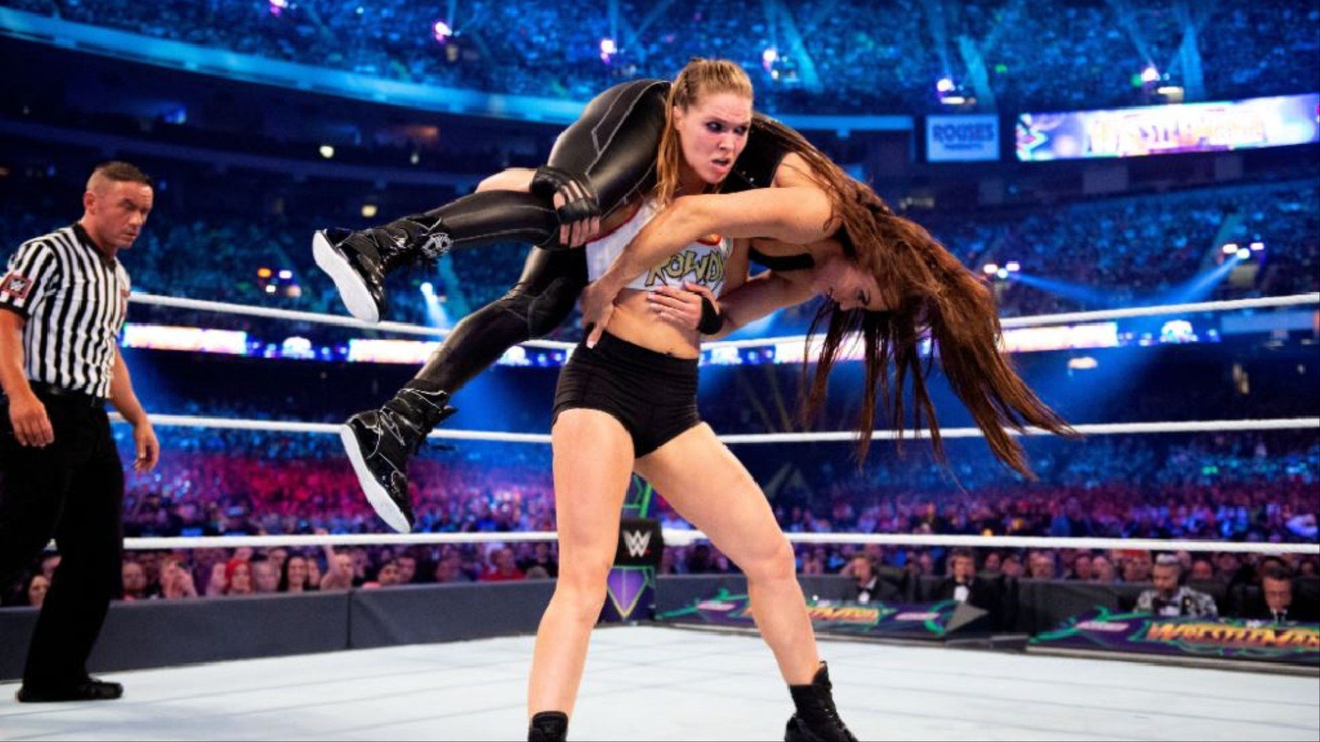 Ronda Rousey and Stephanie McMahon