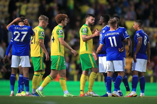 Leicester City will face Norwich City in the Premier League on Wednesday.