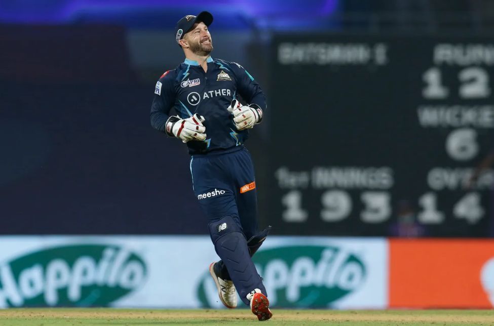 Matthew Wade kept wickets for Gujarat Titans against the Royals in the league phase [P/C: iplt20.com]