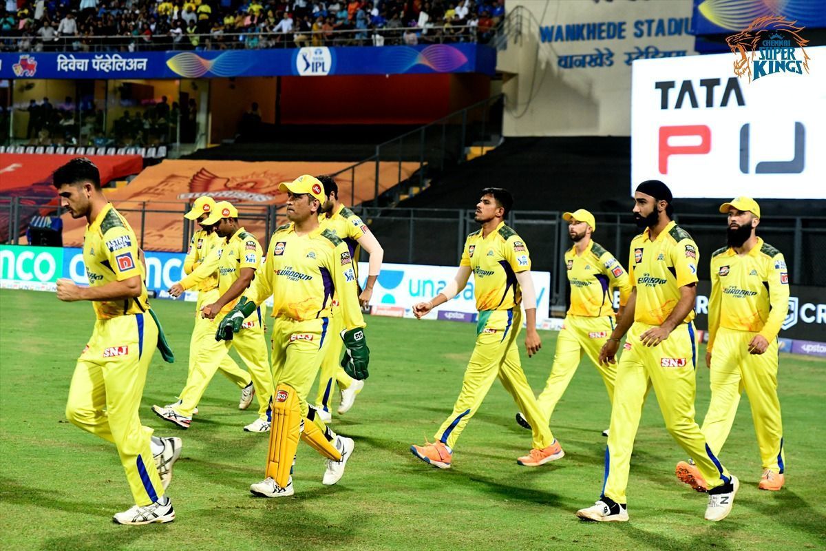 CSK are languishing in ninth after winning just 4 of the 12 matches played this season [Credits: CSK]