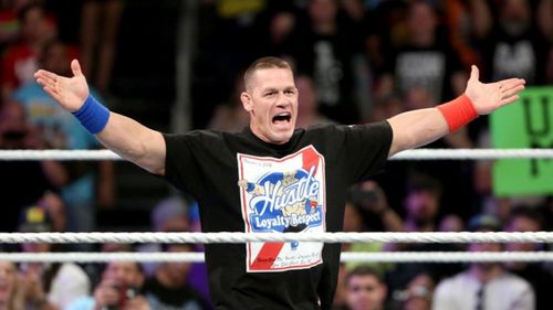 John Cena is a 16-time world champion in WWE