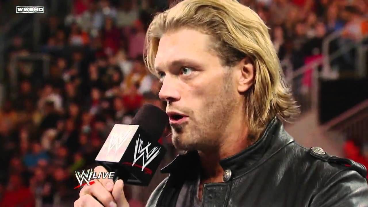 Edge's retirement speech left everyone in tears