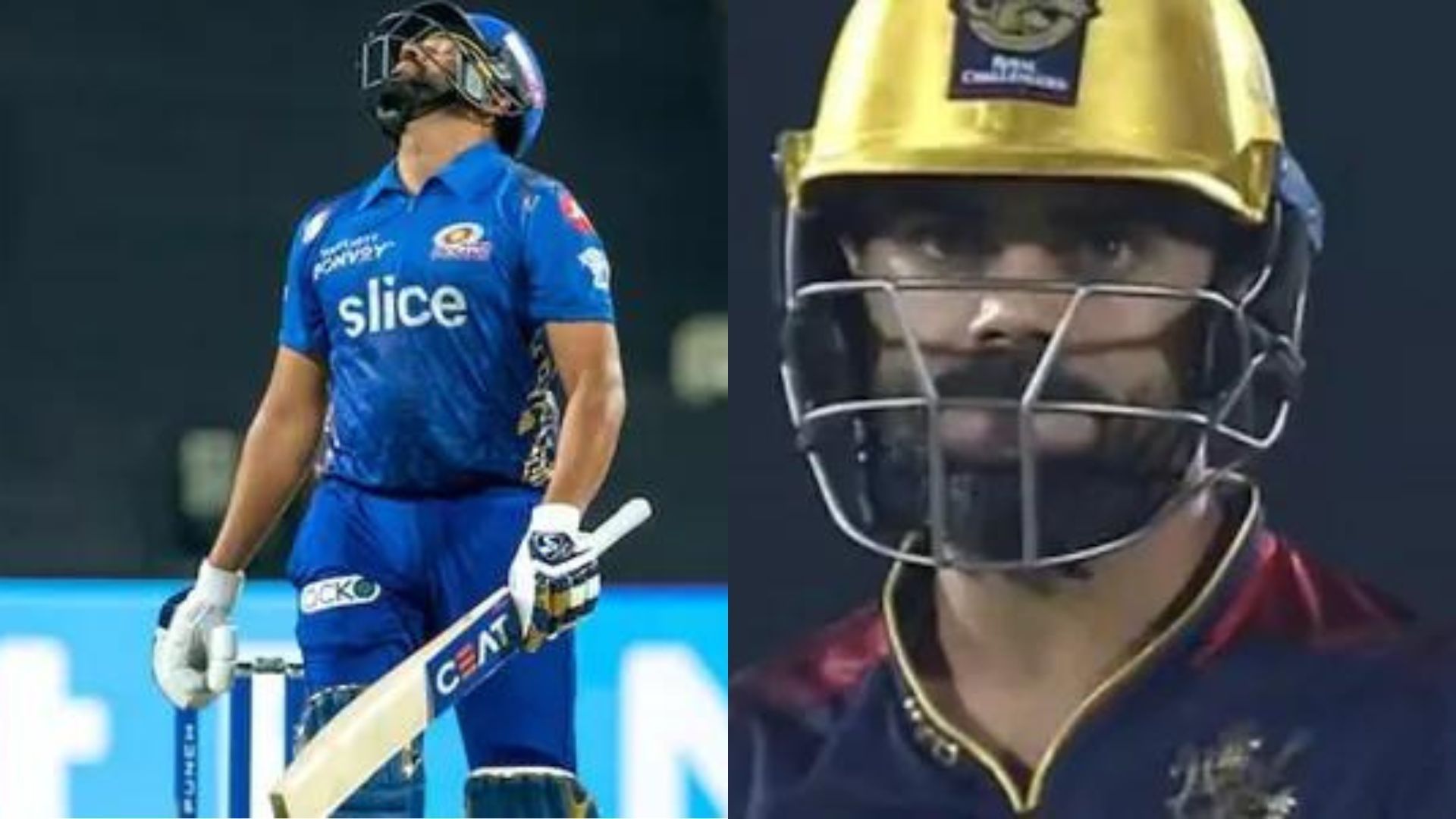 Rohit Sharma (L) and Virat Kohli aren&#039;t having the best of seasons with the bat. (P.C.:iplt20.com)