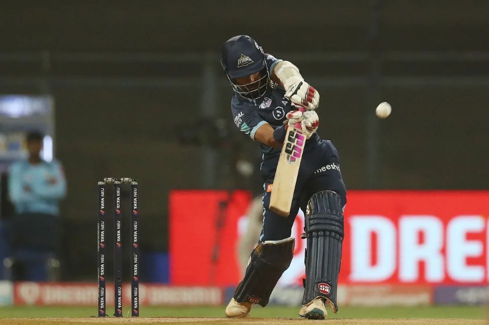 Wriddhiman Saha gave the initial impetus to the Gujarat Titans innings [P/C: iplt20.com]