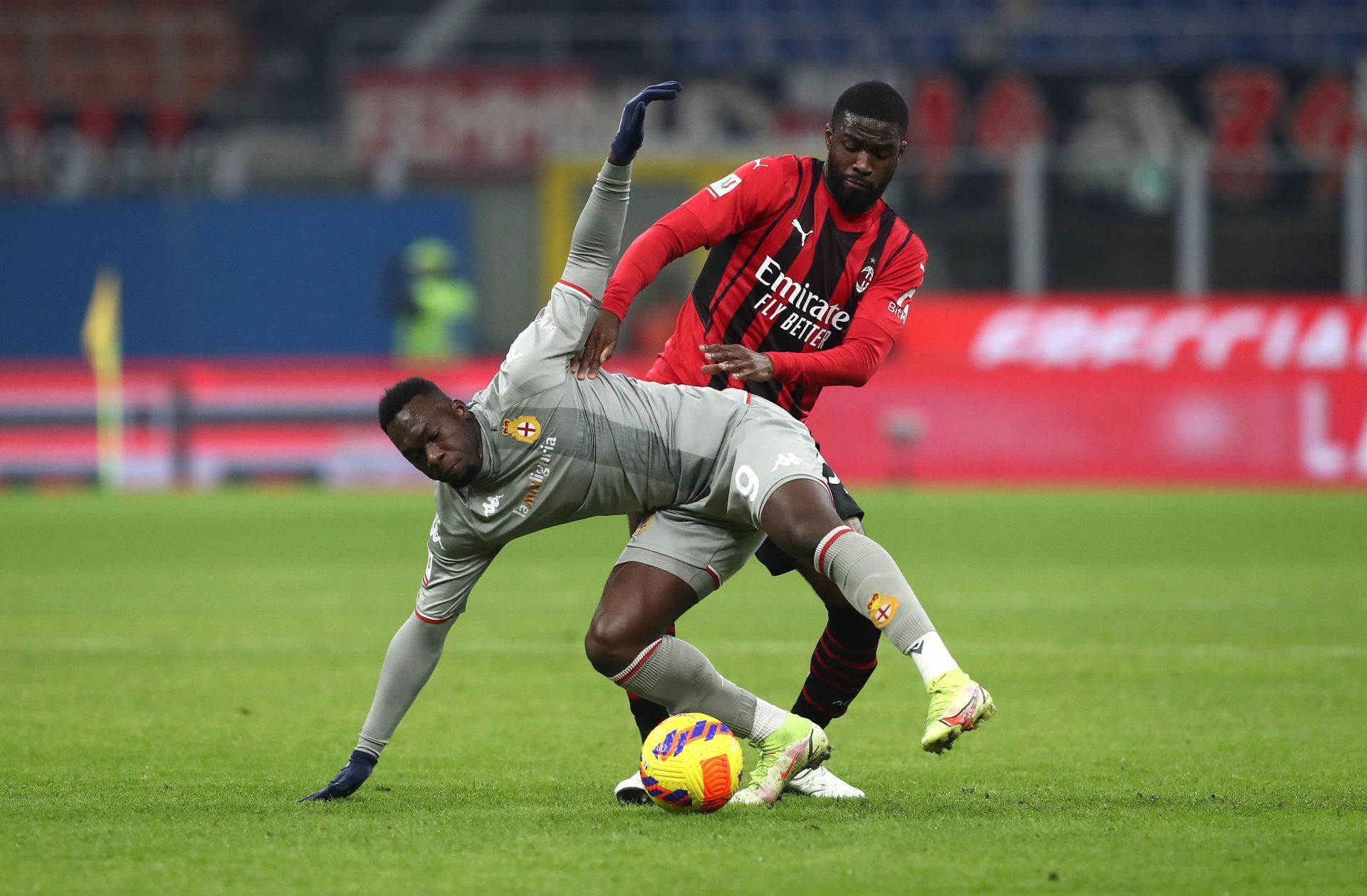 AC Milan v Genoa CFC - Coppa Italia