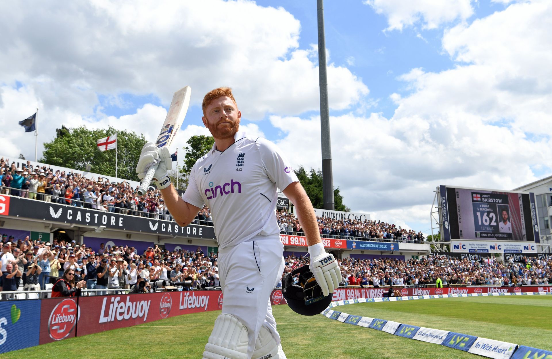 Jonny Bairstow&#039;s century ensured that his side finished the series on a high and whitewashed the Kiwis.