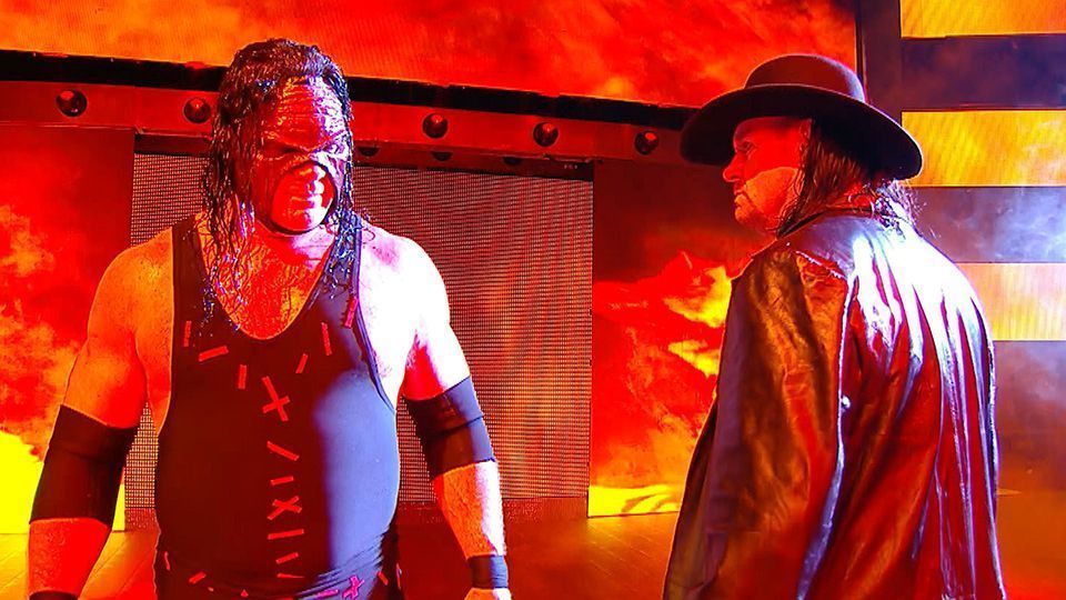 The Undertaker and Kane locked horns at SummerSlam 2000