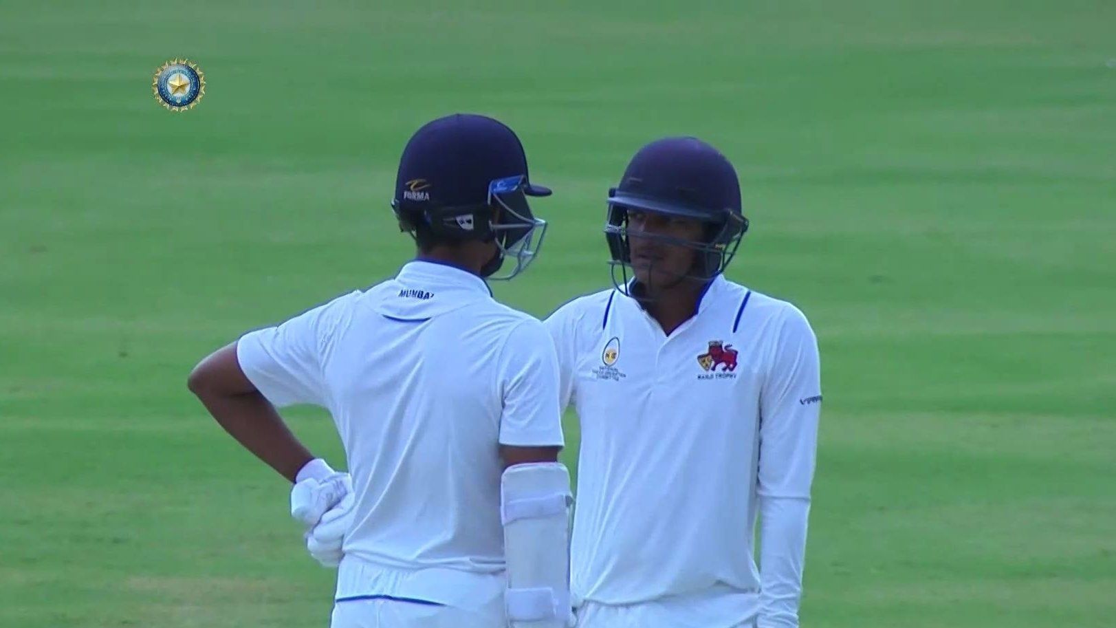 Yashasvi Jaiswal and Armaan Jaffer hit centuries in the second innings. Pic: BCCI