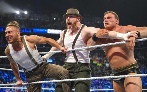 Butch, Sheamus, and Ridge Holland are The Brawling Brutes on SmackDown.