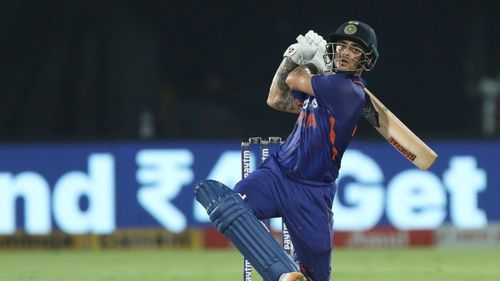 Ishan Kishan has been India's highest run-scorer in this series so far. (P.C.:BCCI)