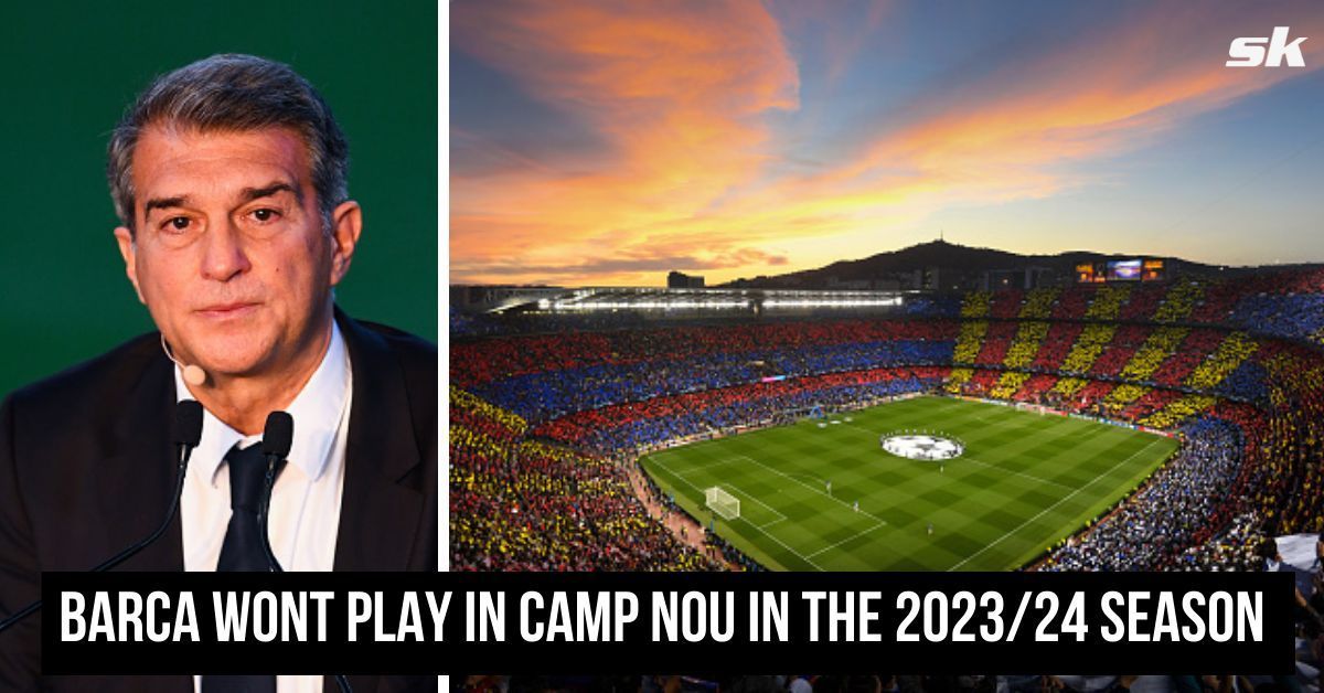 The Catalan giants will move to another stadium in the future.