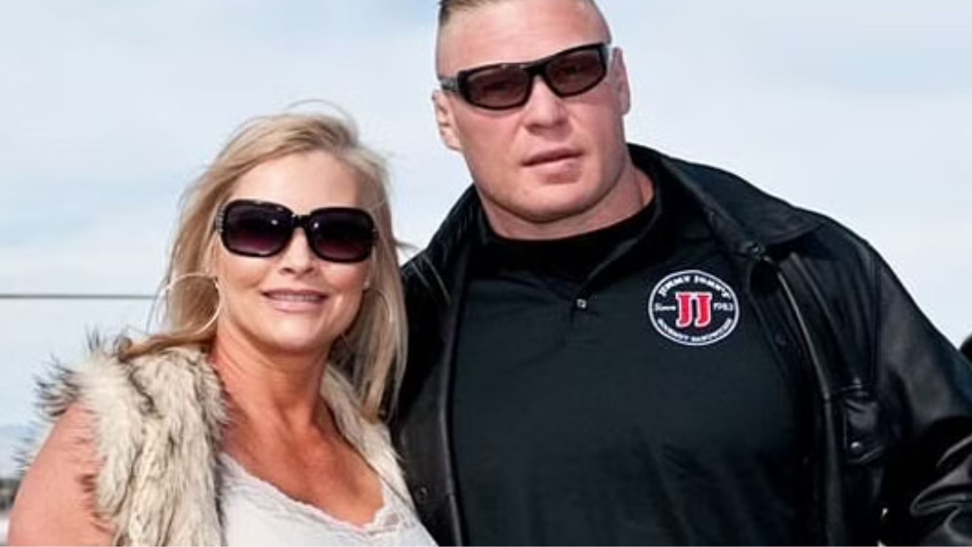 Brock Lesnar and his wife Sable