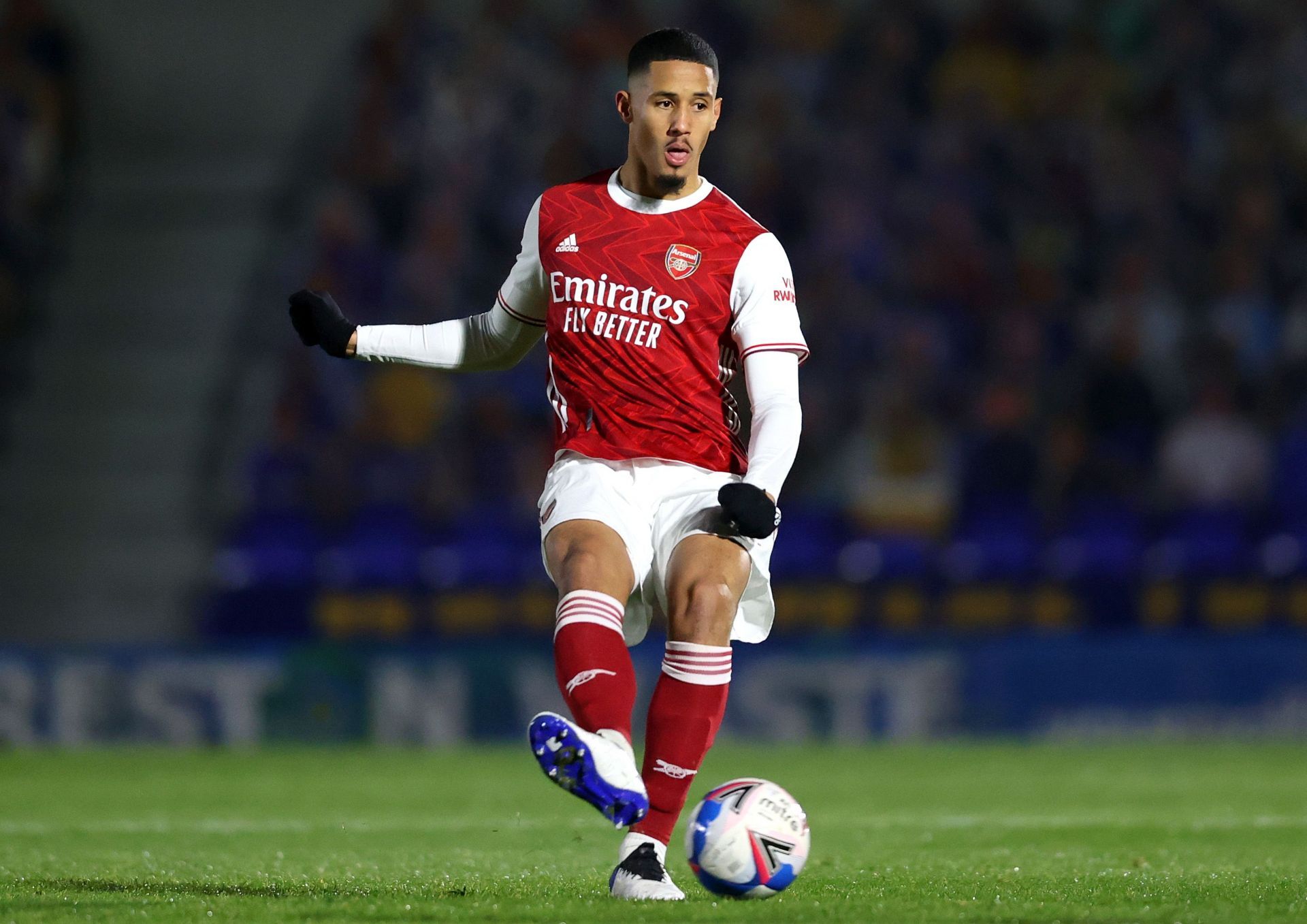 Saliba is yet to make a senior appearance for the Gunners