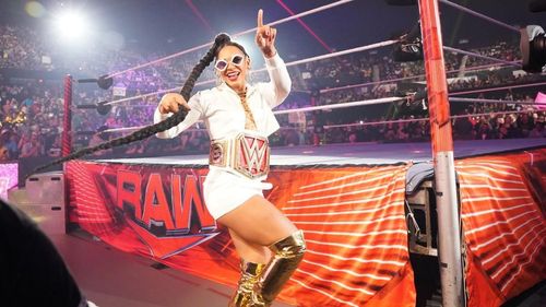 The EST defeated The Man at WrestleMania 38 to win her current reign as RAW Women's Champion