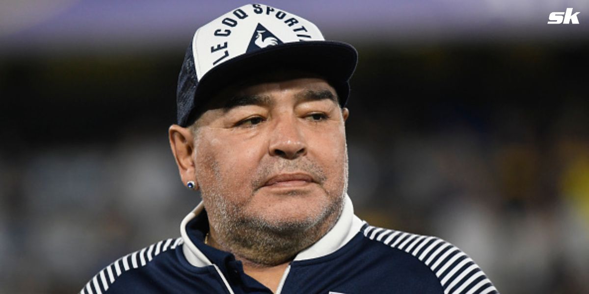 Argentina and Napoli legend Diego Maradona