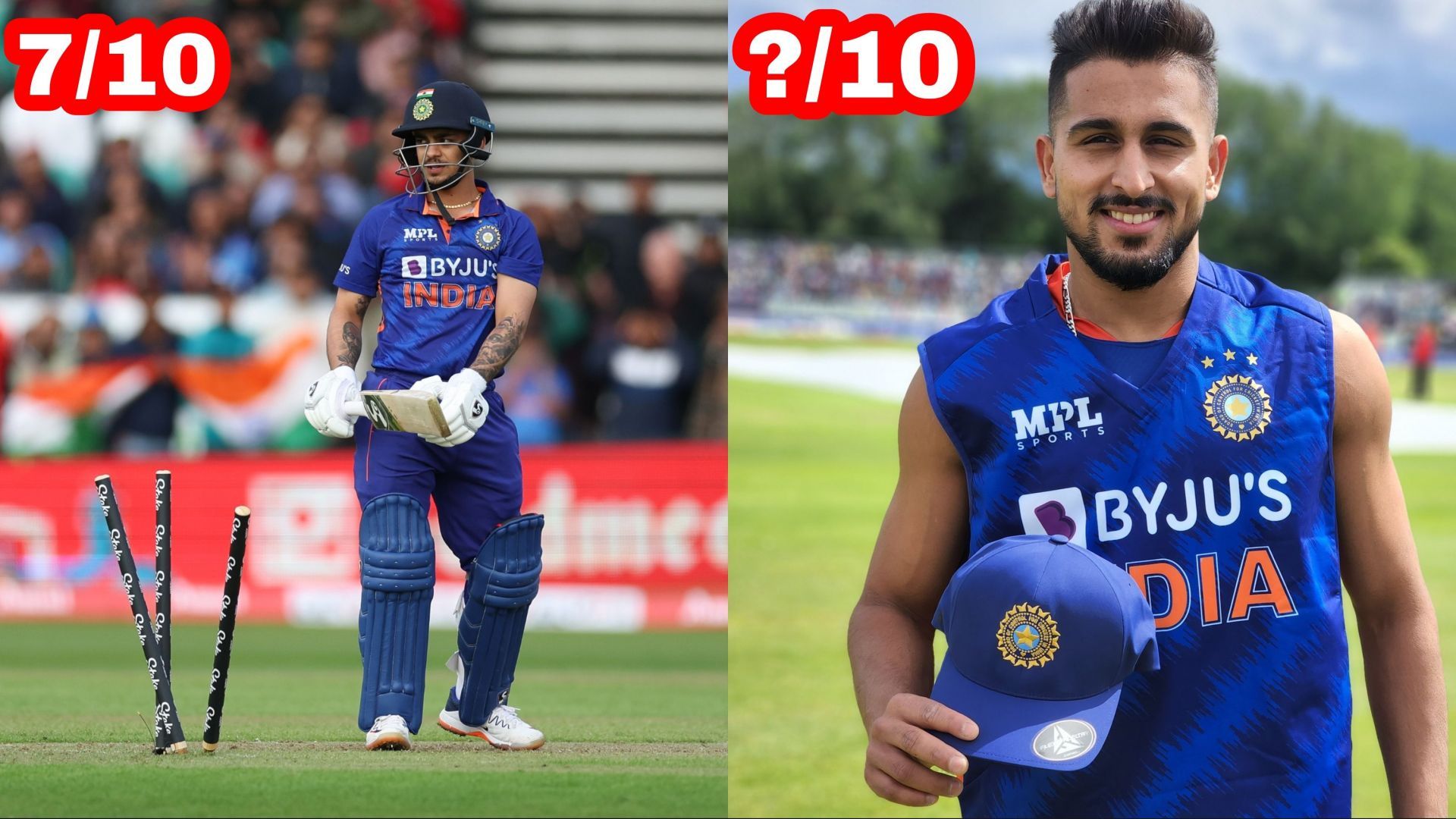 Ishan Kishan and Umran Malik had an opportunity to cement their place in the Indian T20I playing XI (Image Source: Twitter)